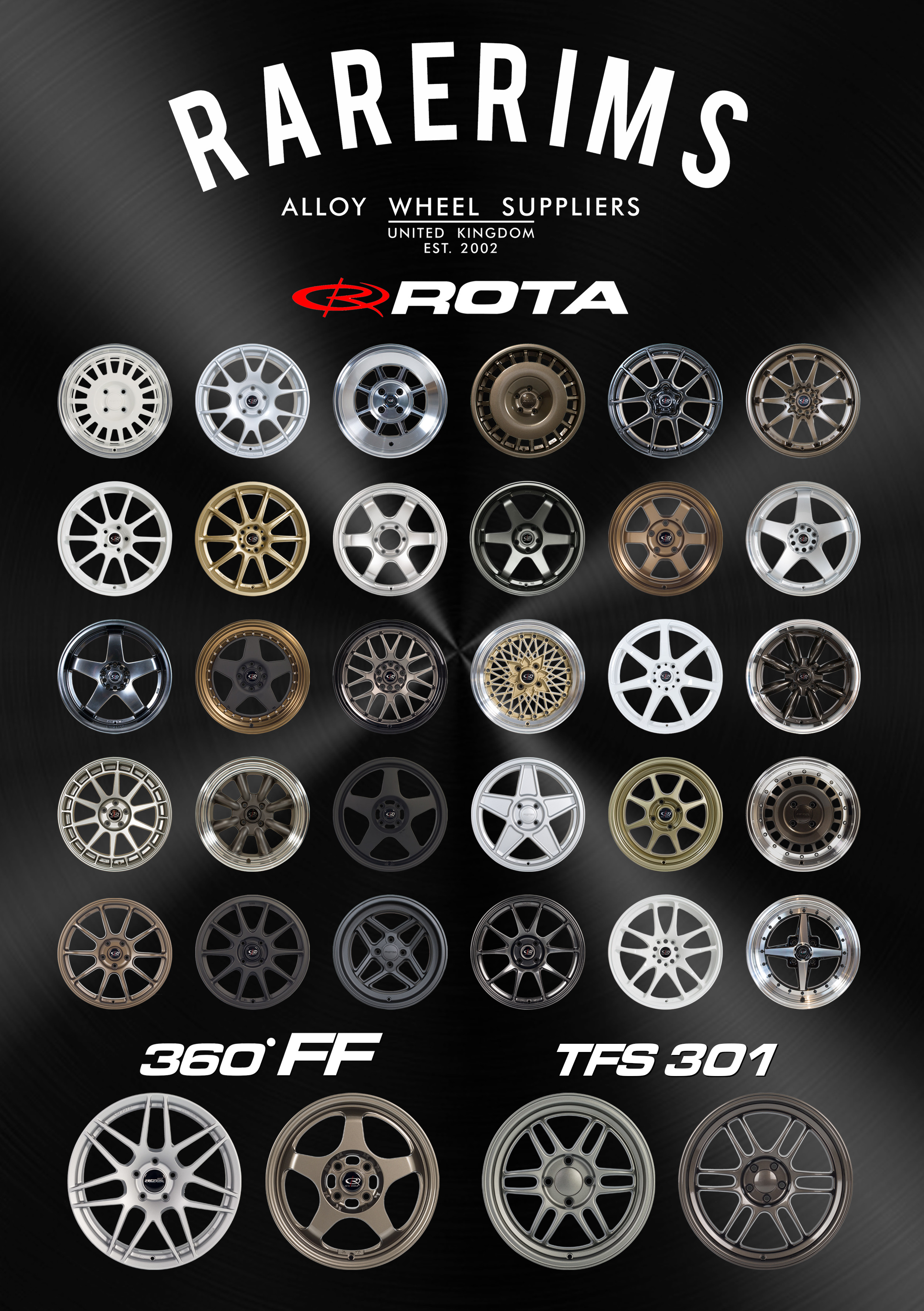 *NEW* 2020 Rota Wheels A1 Poster